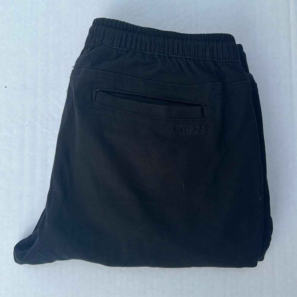 GUESS Men’s Black Joggers SZ M